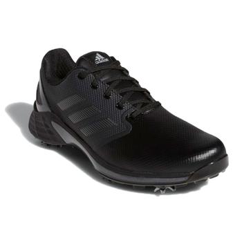 Adidas ZG21 Golf Shoes - Black/Dark Silver/Metallic - main image