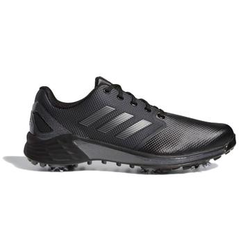Adidas ZG21 Golf Shoes - Black/Dark Silver/Metallic - main image