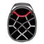 Motocaddy Pro Series Golf Cart Bag 2024 - Black/Red - thumbnail image 2