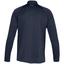 Under Armour Tech 2.0 Half Zip Long Sleeve Golf Top - Navy - thumbnail image 2