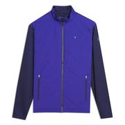 Next product: Oscar Jacobson Keith Pin Hybrid Golf Jacket - Blue