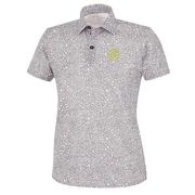 Galvin Green Remy Ventil8+ Junior Golf Shirt - White/Grey/Yellow