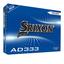 Srixon 10th Generation AD333 Golf Balls - White - thumbnail image 1