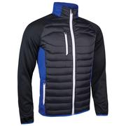 Next product: Sunderland Zermatt Padded Golf Jacket - Black/Electric Blue/White