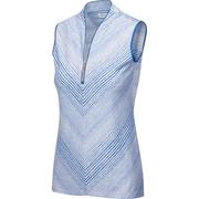 Previous product: Greg Norman Ladies Panorama Sleeveless Zip Golf Polo - White/Blue