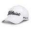 Titleist Tour Sports Mesh Back Fitted Golf Cap - White/Black  - thumbnail image 1