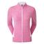 FootJoy Womens Full Zip Knit Midlayer - Heather Rose White  - thumbnail image 1