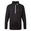 FootJoy Junior Chillout Pullover - Black - thumbnail image 1