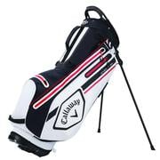 Callaway Chev Dry Waterproof Golf Stand Bag - White/Black/Fire 