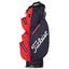 Titleist StaDry Waterproof 14 Way Golf Cart Bag - Navy/Red - thumbnail image 5