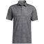 adidas Camo Golf Polo Shirt - Black/Grey Three - thumbnail image 1