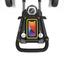 PowaKaddy DLX-Lite FF Push Cart Golf Trolley - Gunmetal/Red - thumbnail image 4