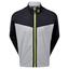 FootJoy HydroLite Waterproof Golf Jacket - Black/Grey/Lime - thumbnail image 1