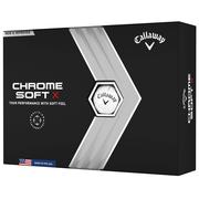 Callaway Chrome Soft X Golf Balls - White