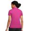 Nike Dri-Fit Victory Solid Womens Golf Polo Shirt - Pink/White - thumbnail image 2