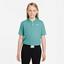 Nike Boys Dri-Fit Victory Solid Golf Polo Shirt - Washed Teal/White - thumbnail image 1