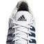 adidas TOUR360 22 Golf Shoe - White/Black/Navy/Grey - thumbnail image 5