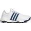 adidas TOUR360 22 Golf Shoe - White/Black/Navy/Grey - thumbnail image 1