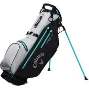 Callaway Fairway C HD Double Strap Golf Stand Bag - Silver/Black/Green