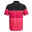 Under Armour Playoff 2.0 Golf Polo Shirt - Black/Pink