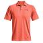 Under Armour Playoff 2.0 Golf Polo Shirt - Electric Tangerine - thumbnail image 1