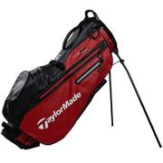 TaylorMade Flextech Waterproof Golf Stand Bag - Red/Black
