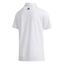 adidas Boys 3 Stripe Golf Polo Shirt - White - thumbnail image 2