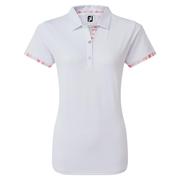 Next product: FootJoy Womens Watercolour Trim Pique Golf Polo Shirt - White