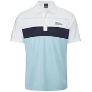 Oscar Jacobson Dodman Golf Polo Shirt - Cool Blue