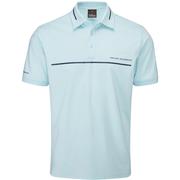Oscar Jacobson Marsden Golf Polo Shirt - Cool Blue
