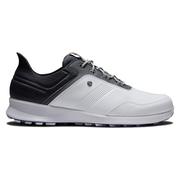 FootJoy Stratos Golf Shoe 2022 - White/Charcoal/Blue jay