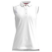 Next product: Forelson Stow Ladies Button Sleeveless Golf Polo Shirt - White