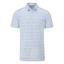 Ping Alexander Golf Polo Shirt - White/Infinity Blue - thumbnail image 1