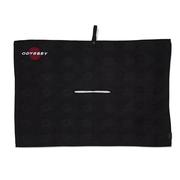 Odyssey Microfibre Golf Towel - Black
