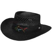 Greg Norman Straws Hats - Black GNS001-BLK