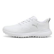 Puma Fusion Grip 6 Evo Golf Shoes - Puma White/Ash Grey