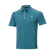 Mizuno Classic Pique Short Sleve Golf Polo Shirt - Larkspur