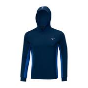 Mizuno G-style Long Sleeve Golf Hoodie 2.0 - Estate Blue