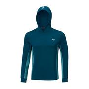 Mizuno G-style Long Sleeve Golf Hoodie 2.0 - Sailor Blue