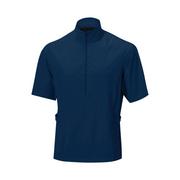 Mizuno Motion Half Zip Water Repellent Light Wind Top - Estate Blue