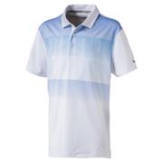Next product: Puma Logo Junior Golf Polo Shirt - Bright White/Lapis Blue