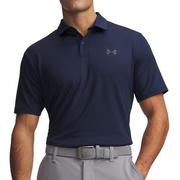 Under Armour UA Matchplay Golf Polo Shirt - Academy Blue/Pitch Grey