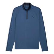 Puma Pure 3.0 1/4 Zip Golf Sweater - Dark Indigo/Deep Navy