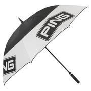 Ping 68'' Tour Double Canopy Umbrella - White/Black