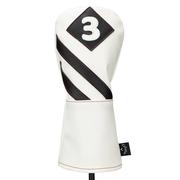 Callaway Vintage Fairway Cover -  White/Black/Pink