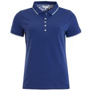 Green Lamb Patsy Jersey Club Polo - Ocean