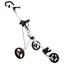 FastFold Trimaster 3 Wheel Golf Trolley - White - thumbnail image 1