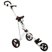 FastFold Trimaster 3 Wheel Golf Trolley - White