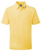 FootJoy Stretch Pique Solid Shirt - Athletic Yellow