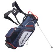 TaylorMade 8.0 Golf Stand Bag - Navy/White/Red